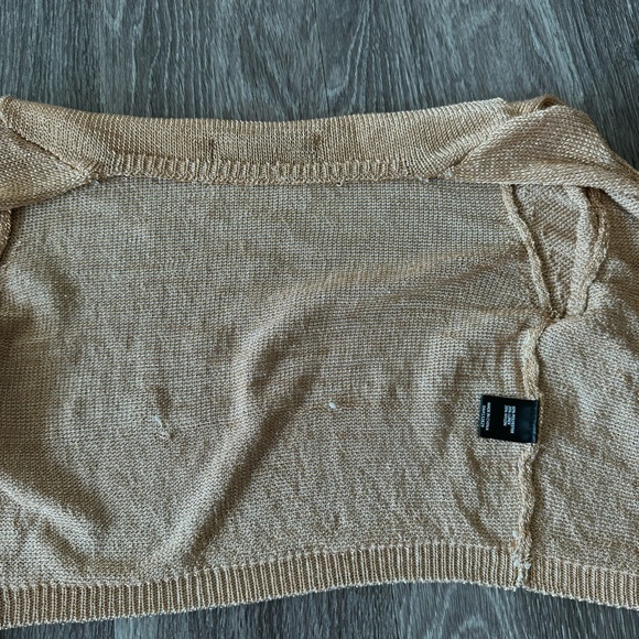 NBD X Revolve X Haven Rose-Gold Tie Crop Top - Picture 10 of 10
